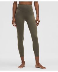lululemon - Wunder Under Smoothcover High-rise Tight Leggings - 25" - Color Green - Size 0 - Lyst