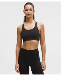 lululemon - Wunder Train Mesh-Back Bra - Lyst
