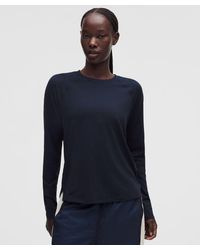 lululemon - – License To Train Classic-Fit Long-Sleeve Shirt – – Size 4 - Lyst