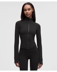 lululemon - Define Cropped Jacket Nulu - Color Black - Size 12 - Lyst