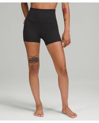 lululemon - Align High-rise Short - 4" - Color Black - Size 12 - Lyst