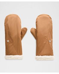 lululemon - – Boucle Fleece Lined Mittens – – Size Large - Lyst
