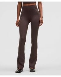 lululemon - Softy Suedey Split-Hem High-Rise Mini-Flare Pant - Lyst
