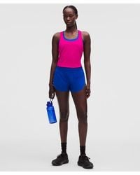 lululemon - – Fast And Free High-Rise Classic-Fit Split Shorts – 3" – – Size Large - Lyst