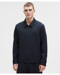 lululemon - – Smooth Spacer Collared Full Zip Hoodie – – Size Large - Lyst
