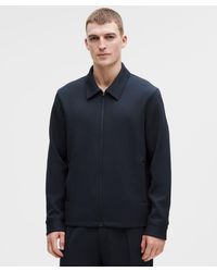 lululemon - – Smooth Spacer Collared Full Zip Hoodie – – Size Large - Lyst
