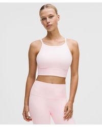 lululemon - – Focuser High-Neck Sports Bra Light Support, C/D Cup – – Size Large - Lyst
