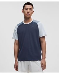 lululemon - – Uv-Protective Textured Mesh Tennis Shirt – – Size Large - Lyst