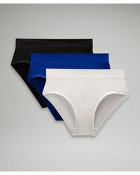 lululemon - Underease High-rise Bikini Underwear 3 Pack - Lyst