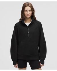 lululemon - Scuba Oversized Funnel-Neck Half Zip - Lyst