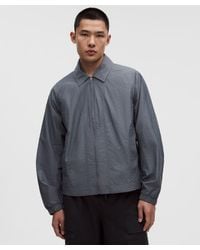 lululemon - Cotton-Blend Collared Jacket - Lyst