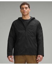 lululemon - Textured Full-zip Hooded Jacket - Lyst