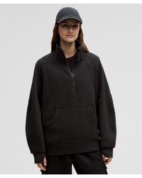 lululemon - Scuba Oversized Funnel-Neck Half Zip - Lyst