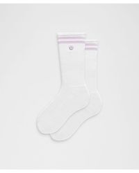 lululemon - Daily Essential Crew Socks - Lyst