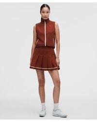 lululemon - – Box-Pleat High-Rise A-Line Golf Skirt – – Size 28 - Lyst