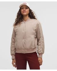 lululemon - Collegiate Bomber Jacket - Lyst