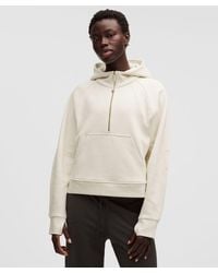 lululemon - Scuba Evolve Oversized Half-Zip Hoodie - Lyst
