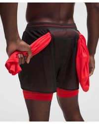 lululemon - – Ultralight Lined Running Shorts – 4" – – Size Large - Lyst
