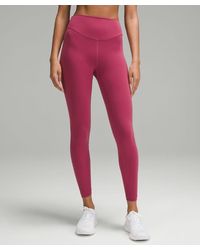 lululemon - Wunder Under Smoothcover High-rise Tight Leggings - 25" - Color Pink - Size 2 - Lyst