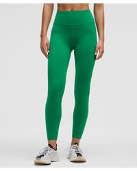 lululemon - – Wunder Train Mesh Panel High-Rise Tight Leggings – 25" – – Size 4 - Lyst
