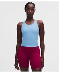 lululemon - – Wunder Train Racerback Tank Top Medium Support, B/C Cup – – Size 4 - Lyst