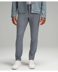 lululemon - Abc Slim-fit Trousers Warpstreme - 28" - Color Grey - Size 40 - Lyst