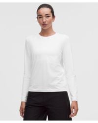 lululemon - The Classic Jersey Long-Sleeve Tee - Lyst