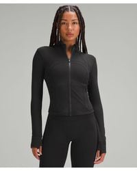 lululemon - Define Cropped Jacket Nulu - Color Black - Size 12 - Lyst