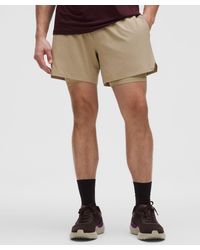 lululemon - – Mile Maker Run Crew Lined Shorts – 6" – – - Lyst