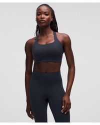 lululemon - – Ultralu Square-Neck Workout Sports Bra Medium Support, D/Dd Cup – – Size 14 - Lyst