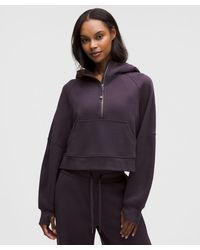lululemon - – Scuba Oversized Half-Zip Hoodie – – Size 6 - Lyst