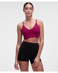 lululemon - Focuser Scoop-Neck Bra Nulu - Lyst