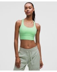 lululemon - Energy Longline Bra Medium Support, B-D Cups - Lyst