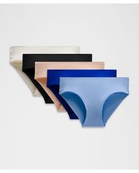lululemon - – Invisiwear Mid-Rise Bikini Underwear 5 Pack – – - Lyst
