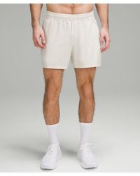 lululemon - Pace Breaker Linerless Shorts - 5" - Color White - Size L - Lyst