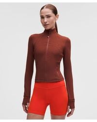 lululemon - – Define Cropped Jacket Nulu – – Size 18 - Lyst