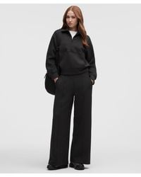 lululemon - – Smooth Spacer Relaxed Collared Half Zip Sweatshirt – – Size Large - Lyst