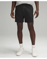 lululemon - Bowline Shorts Stretch Ripstop - 5" - Color Black - Size L - Lyst