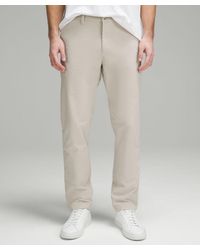 lululemon - Abc Classic-fit Trousers 34"l Stretch Cotton Versatwill - Lyst