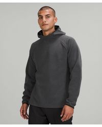 lululemon athletica Gridliner Fleece Hoodie in Red | Lyst