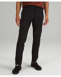 lululemon - Abc Slim-fit 5 Pocket Trousers 34"l Utilitech - Color Black - Size 28 - Lyst