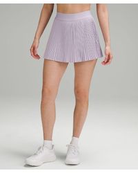 lululemon - Varsity High-rise Pleated Tennis Skirt - Lyst