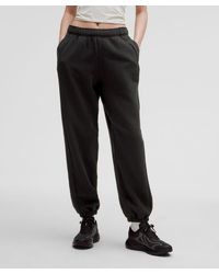 lululemon - Scuba Mid-rise Oversized Joggers Regular - Color Black - Size L - Lyst