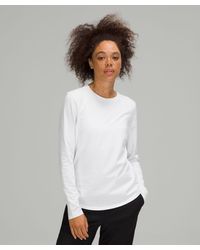 lululemon - Love Long-sleeve Shirt - Color White - Size 8 - Lyst