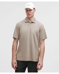 lululemon - Cotton Pique Short-Sleeve Polo Shirt - Lyst