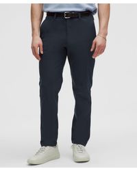 lululemon - Abc Classic-fit Trouser 32"l Warpstreme - Color Blue - Size 28 - Lyst
