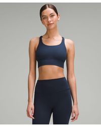 lululemon - Energy Longline Bra Medium Support, B-d Cups - Lyst