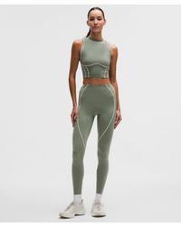 lululemon - – Ultralu Contour-Seam High-Rise Tight Leggings – /Pastel – Size 16 - Lyst