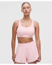 lululemon - – Run Times Sports Bra High Support, B–G Cups – – Size 6 - Lyst