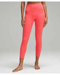 lululemon - Align High-rise Pants - 25" - Color Pink - Size 0 - Lyst